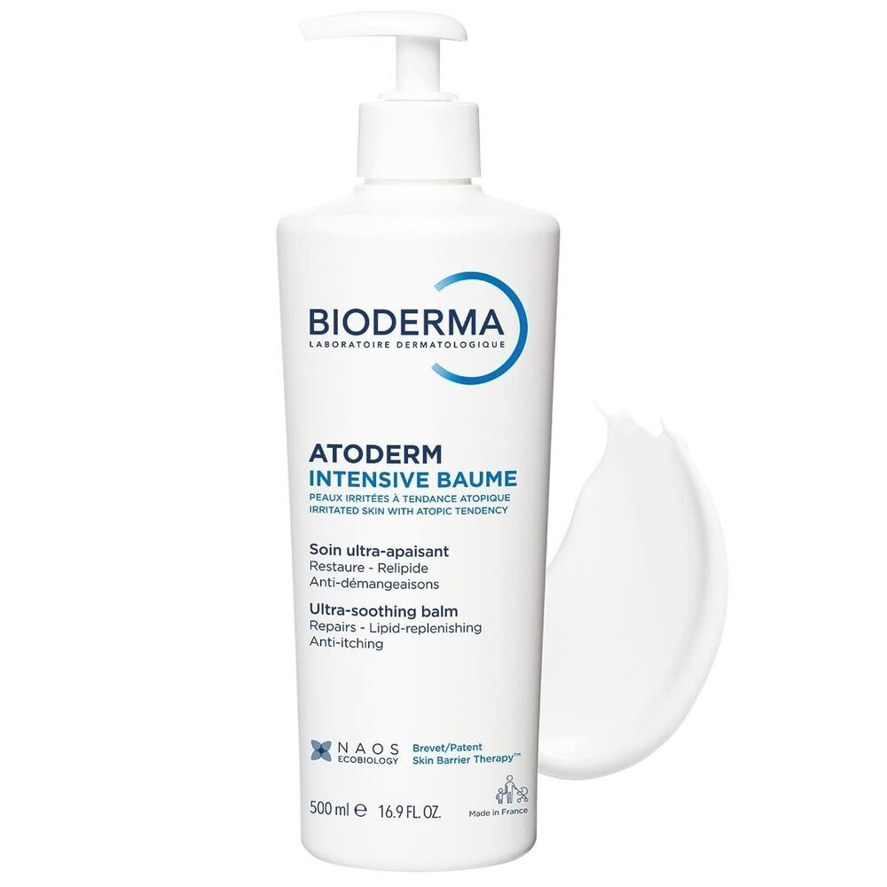 Bioderma Atoderm Intensive Balm 16.9oz White Moisturizer Dry to Sensitive Skin
